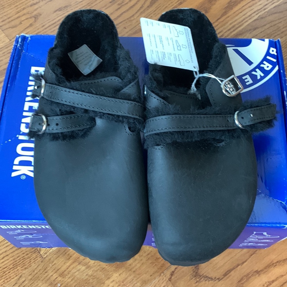 Birkenstock’s Blair Shearling Black